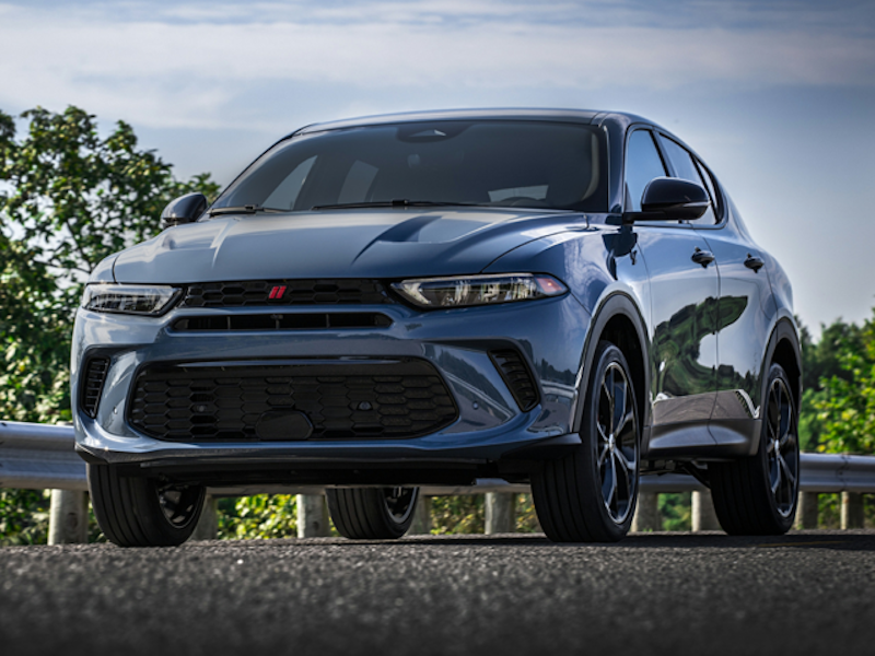 A 2024 Dodge Hornet promo shot