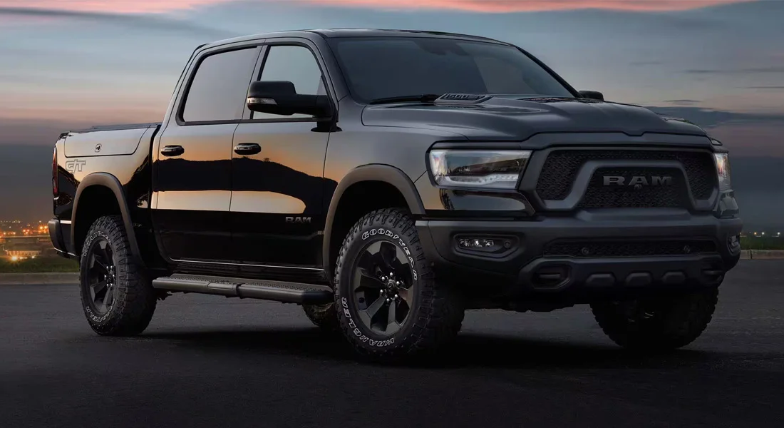 A 2024 RAM 1500 promotional shot