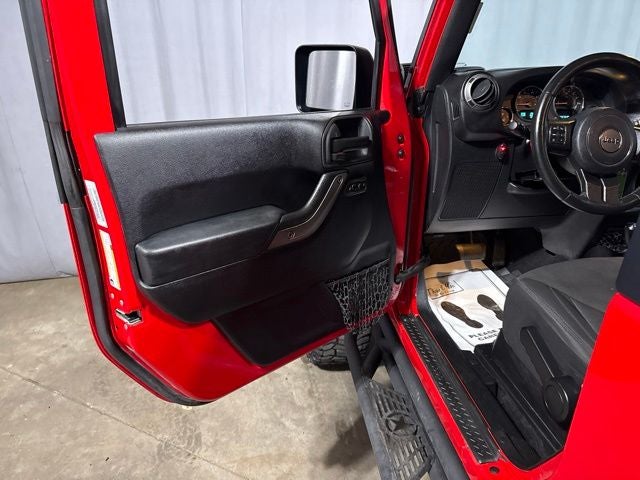 Used 2016 Jeep Wrangler Willys Wheeler with VIN 1C4AJWAG2GL101260 for sale in Gaylord, MI