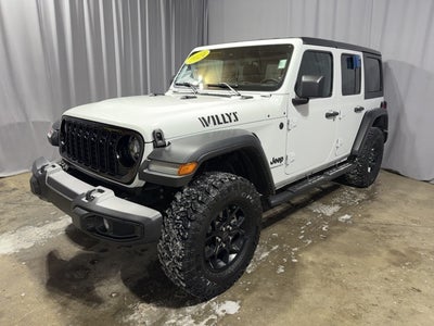 2024 Jeep Wrangler 4-Door Willys 4x4