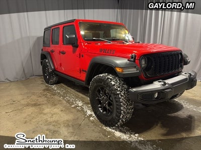 2026 Jeep Wrangler WRANGLER 4-DOOR WILLYS