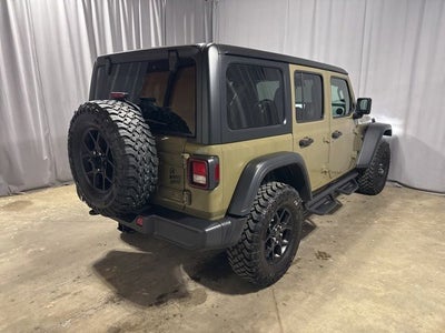 2025 Jeep Wrangler 4-Door Willys 4x4
