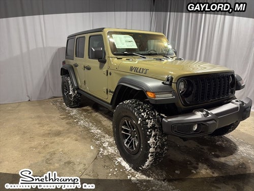 2026 Jeep Wrangler WRANGLER 4-DOOR WILLYS